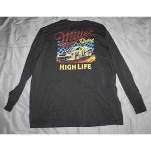 Miller High Life Racing Men's T-shirt. Long sleeve Sz. XXL